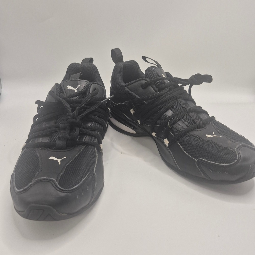 Puma Cell Regulate Mens Black White Mesh Training Sneakers 193468-03 Size 7.5